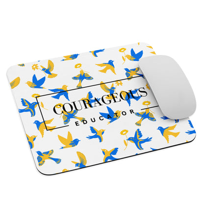 Courageous Educator Women's Empowerment Mousepad