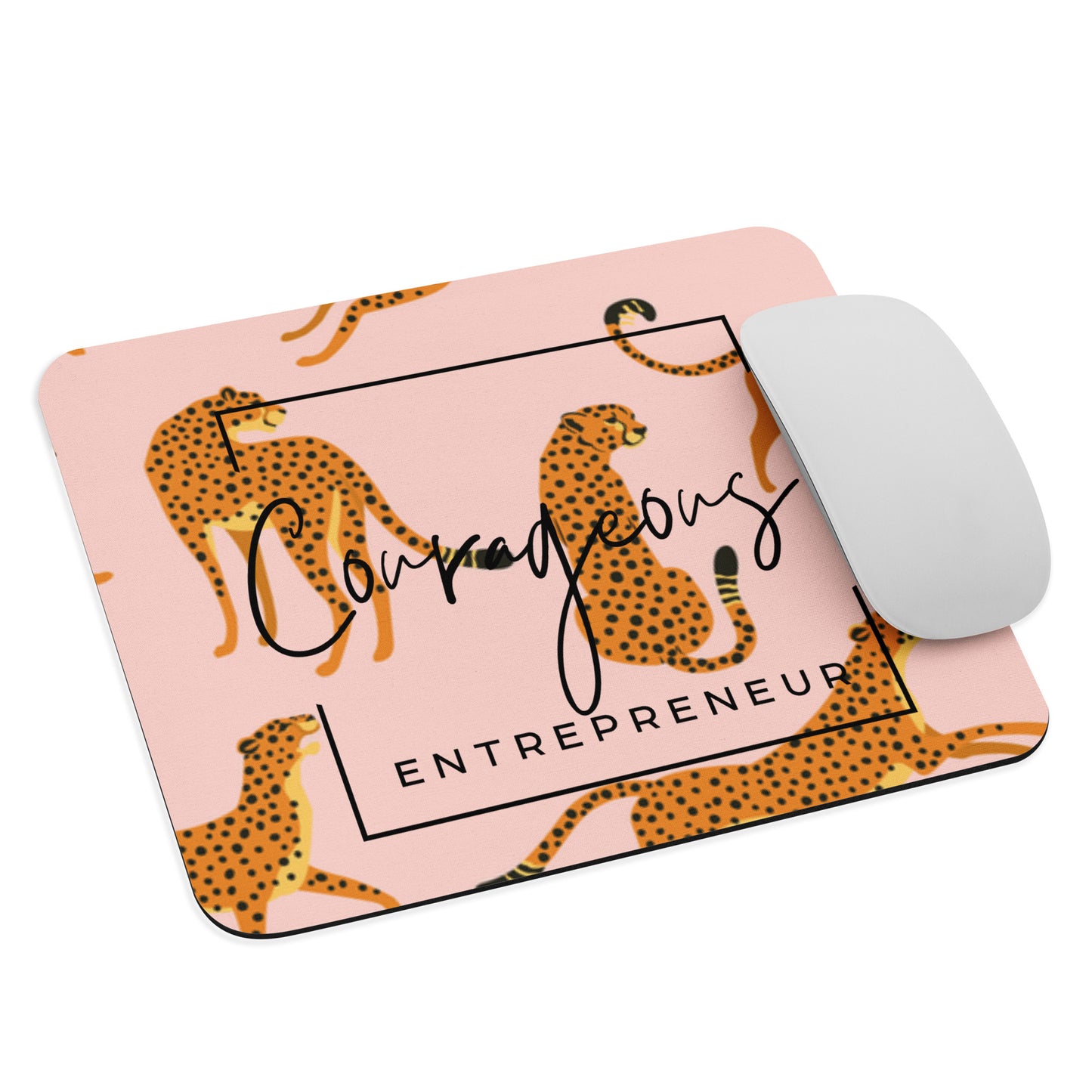 Cute Inspirational Desk Mouse Pad Women | Courageous Xpressions™