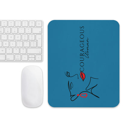 Courageous Woman Women's Empowerment Mouse Pad