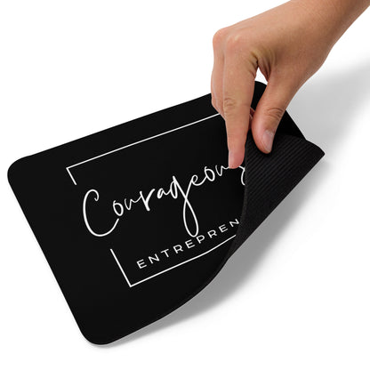 Courageous Entrepreneur Women's Empowerment Mouse Pad