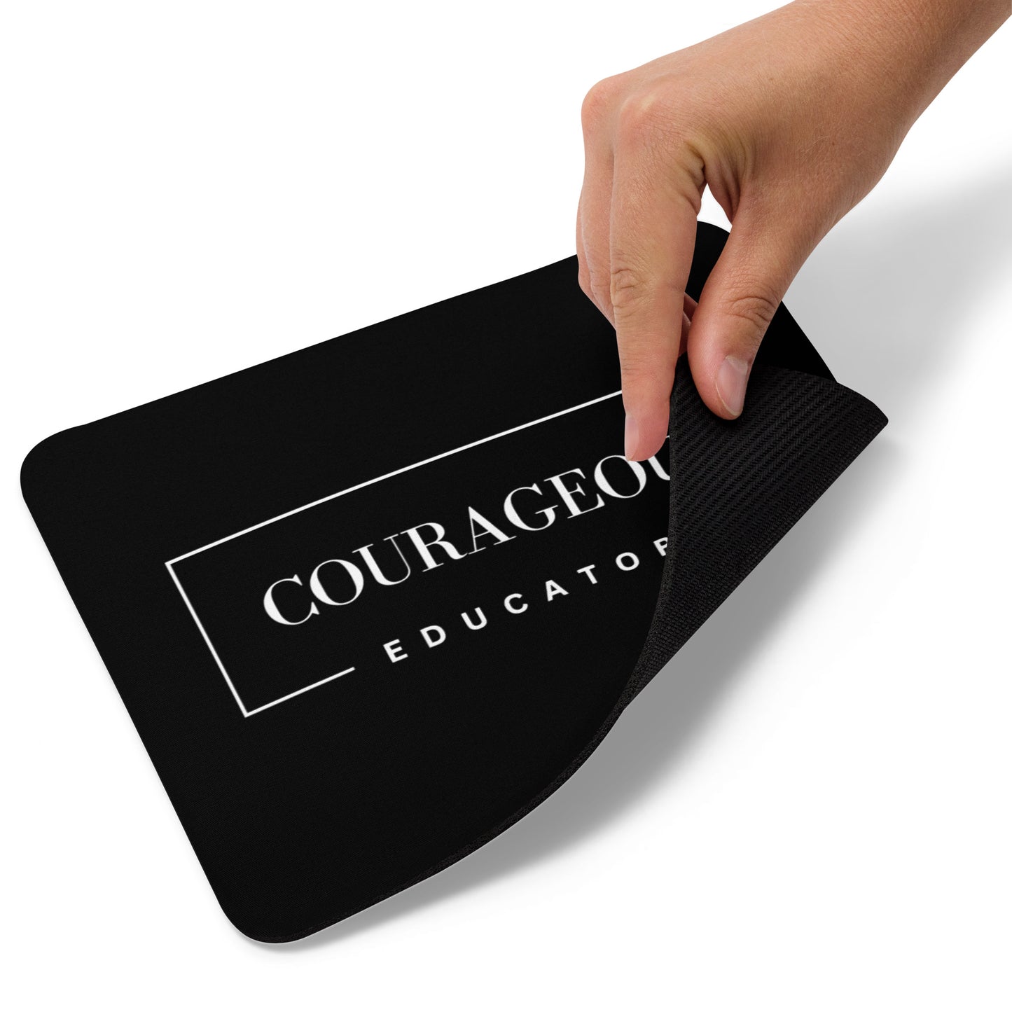 Courageous Educator Women's Empowerment Mouse Pad