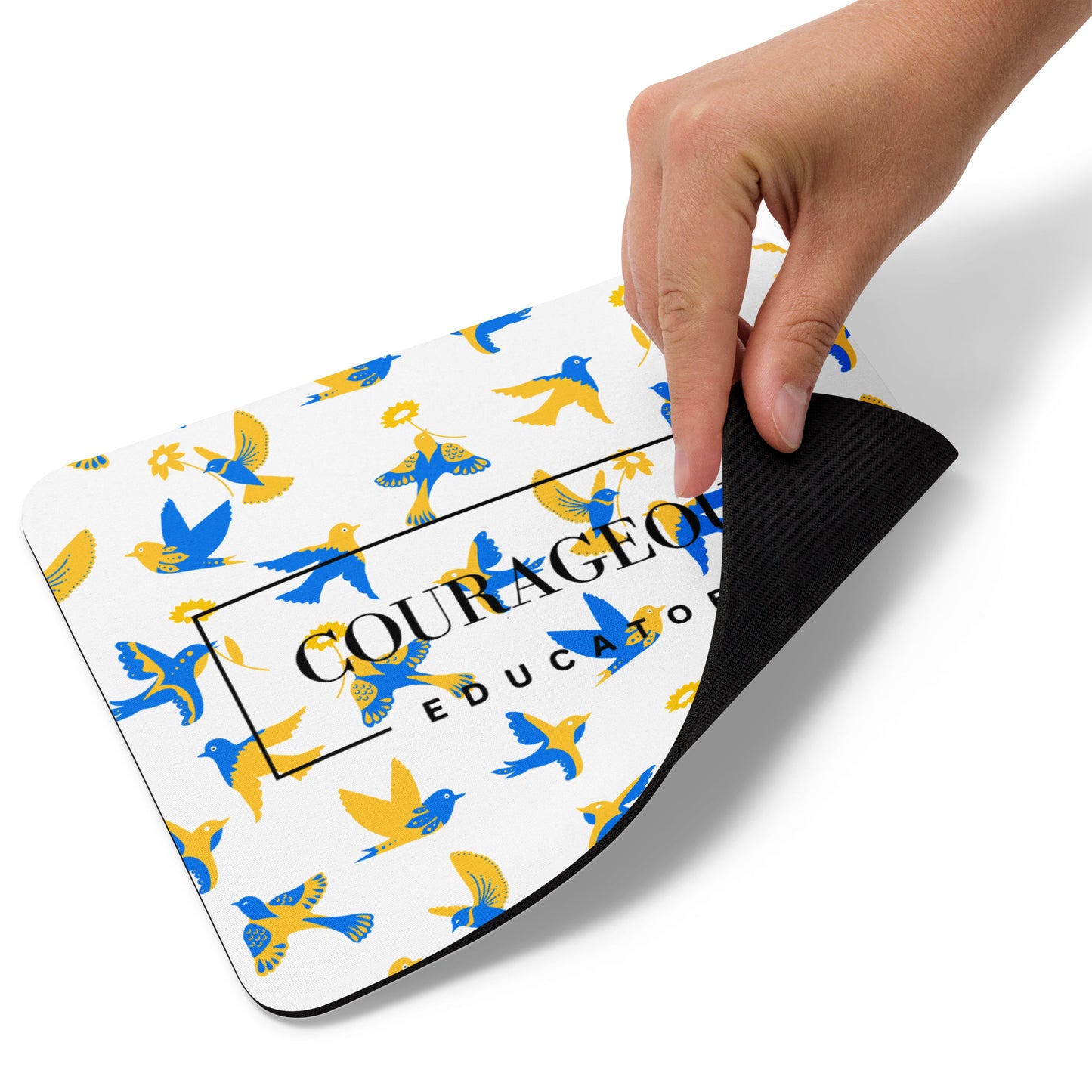 Courageous Educator Women's Empowerment Mousepad