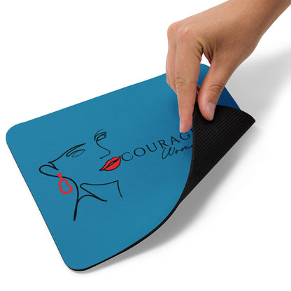 Courageous Woman Women's Empowerment Mouse Pad