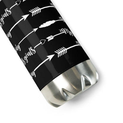 My Body My Fitness Goals Stainless Steel Water Bottle