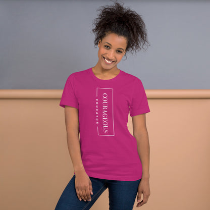 Courageous Educator Women's Empowerment T-Shirt