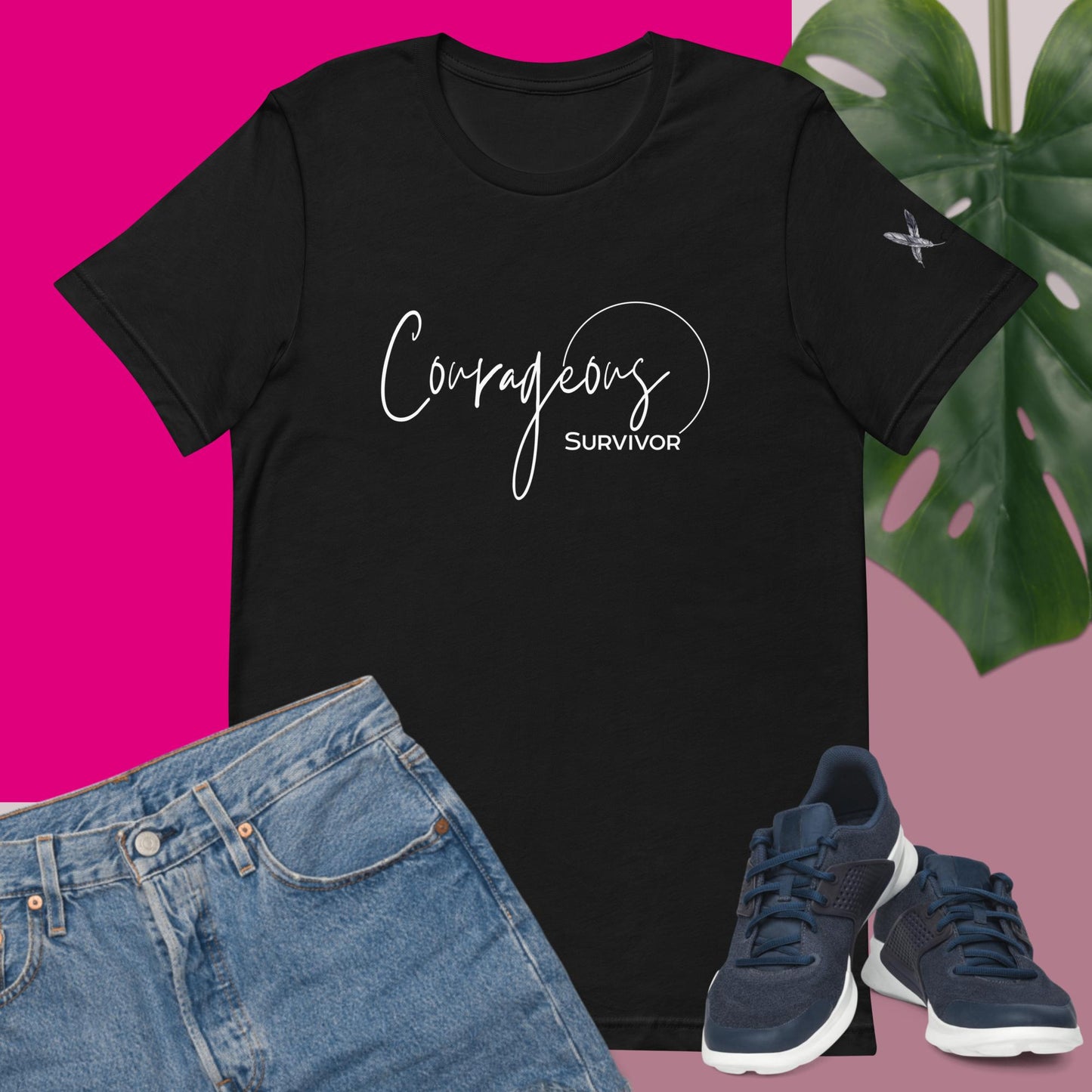 Courageous Survivor Women's Empowerment T-Shirt