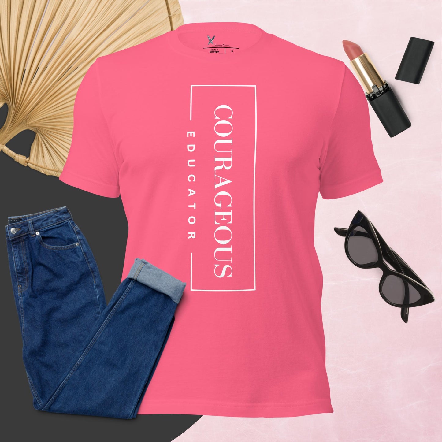 Courageous Educator Women's Empowerment T-Shirt