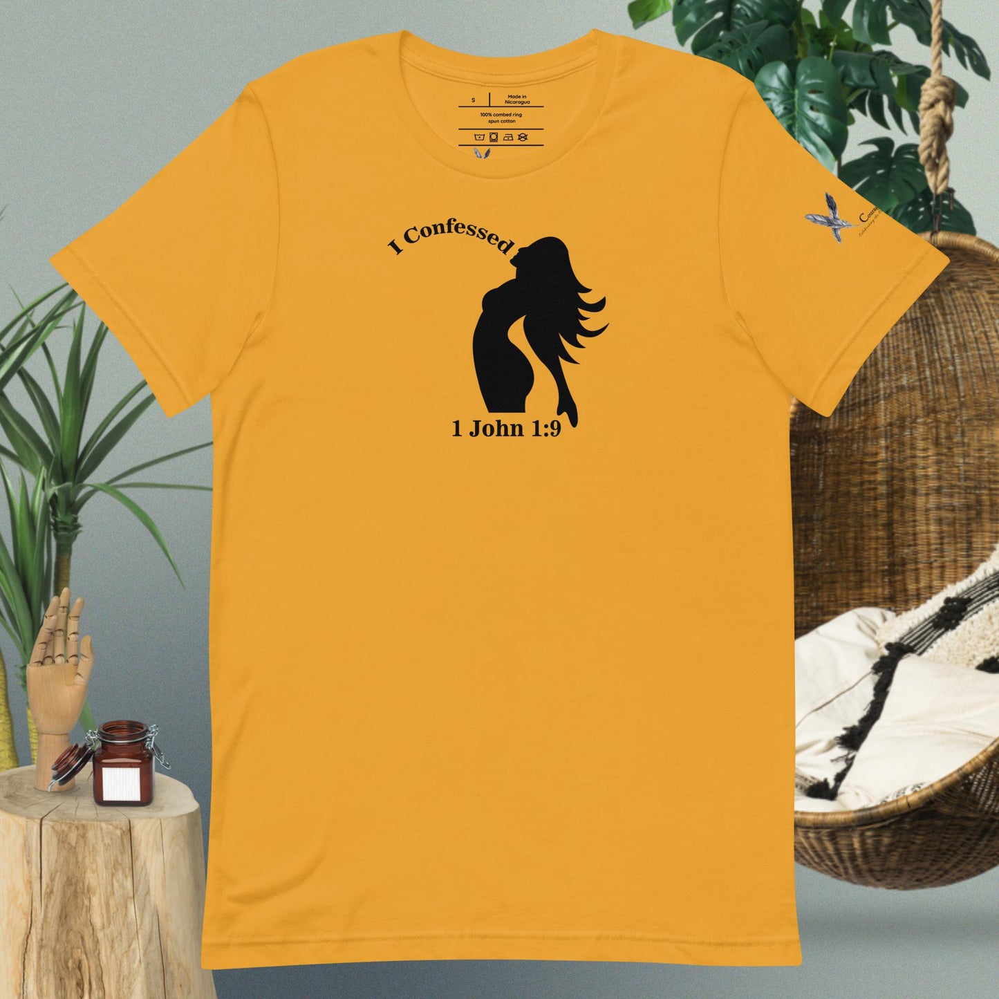 Inspirational T Shirt for Women | I Confessed | Courageous Xpressions™