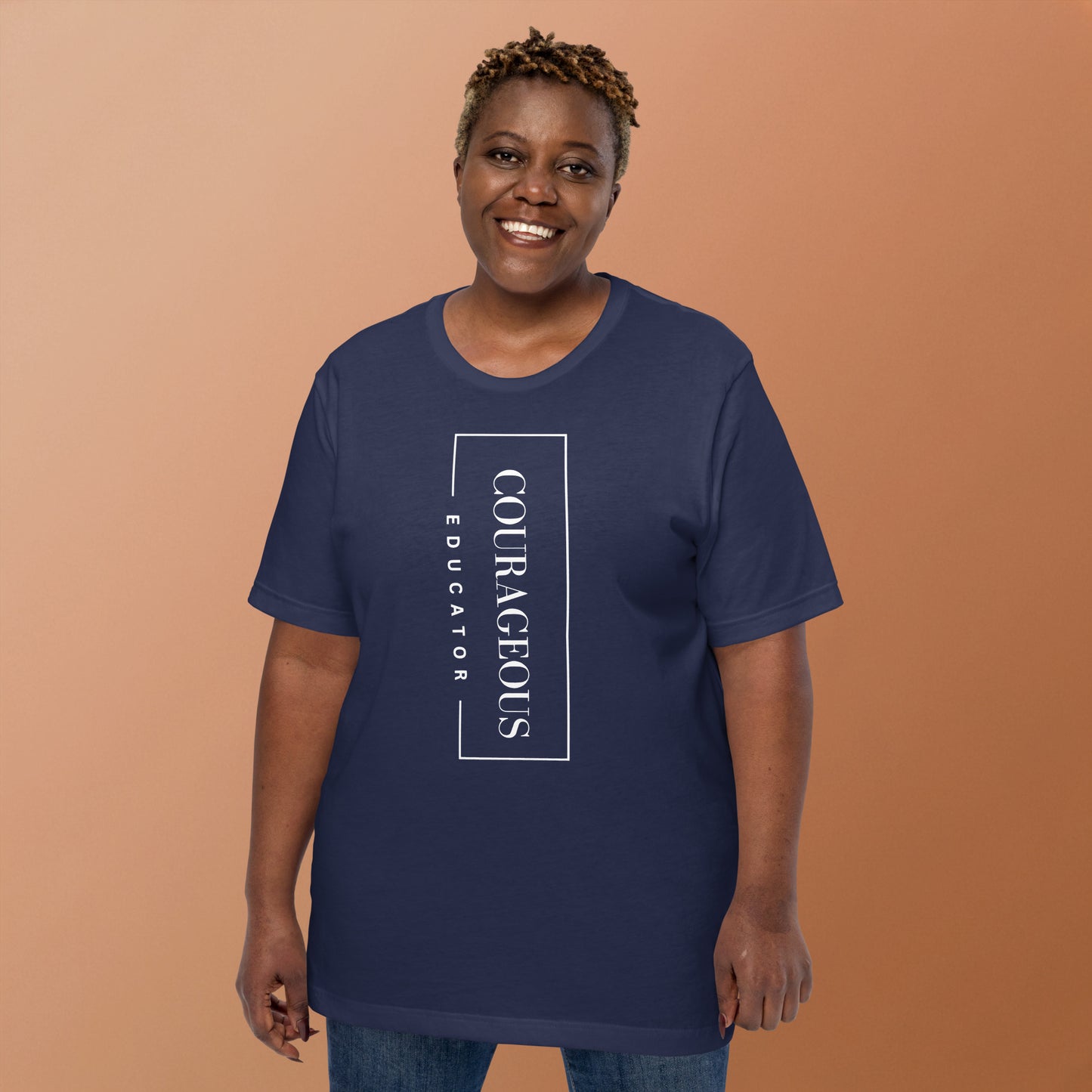 Courageous Educator Women's Empowerment T-Shirt