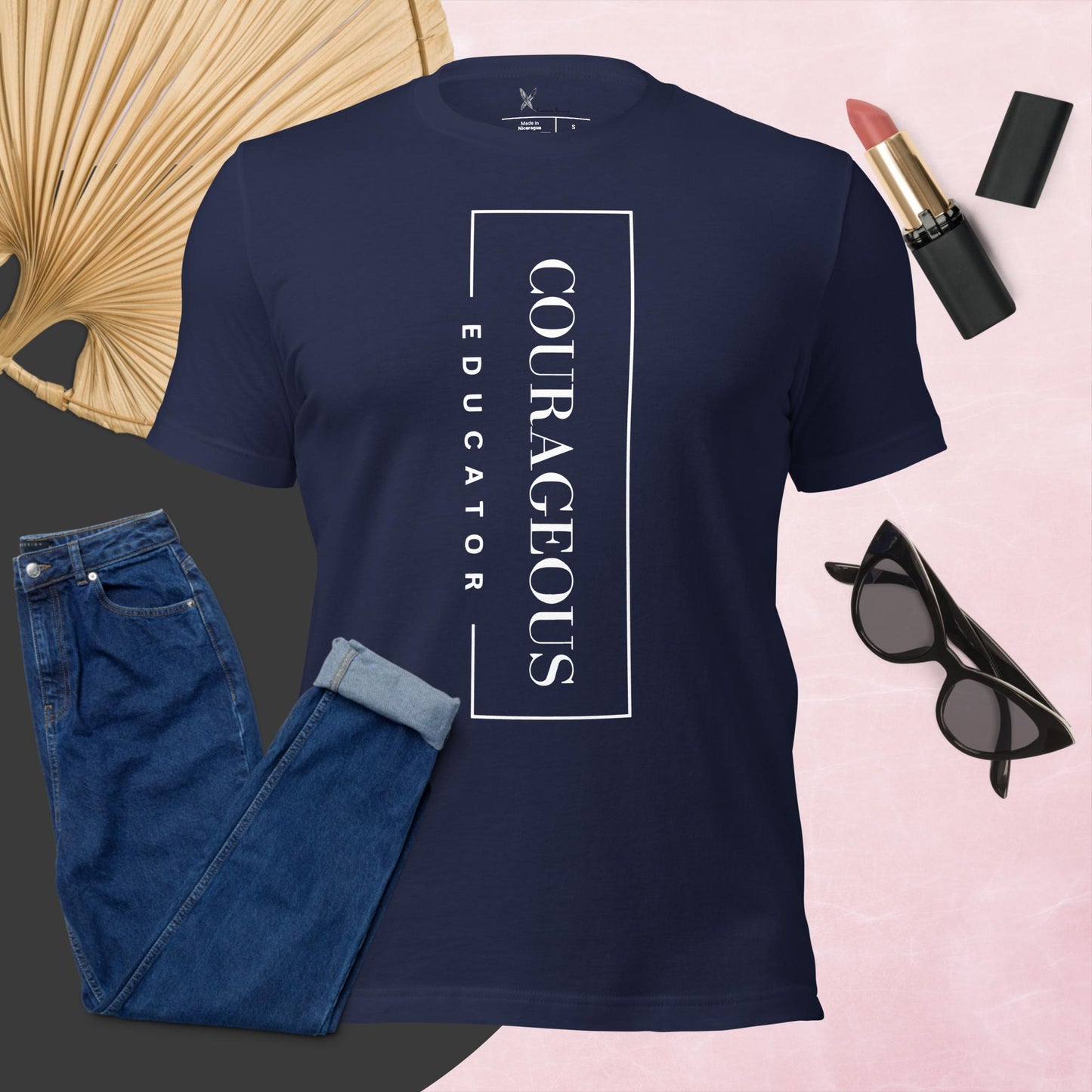 Courageous Educator Women's Empowerment T-Shirt