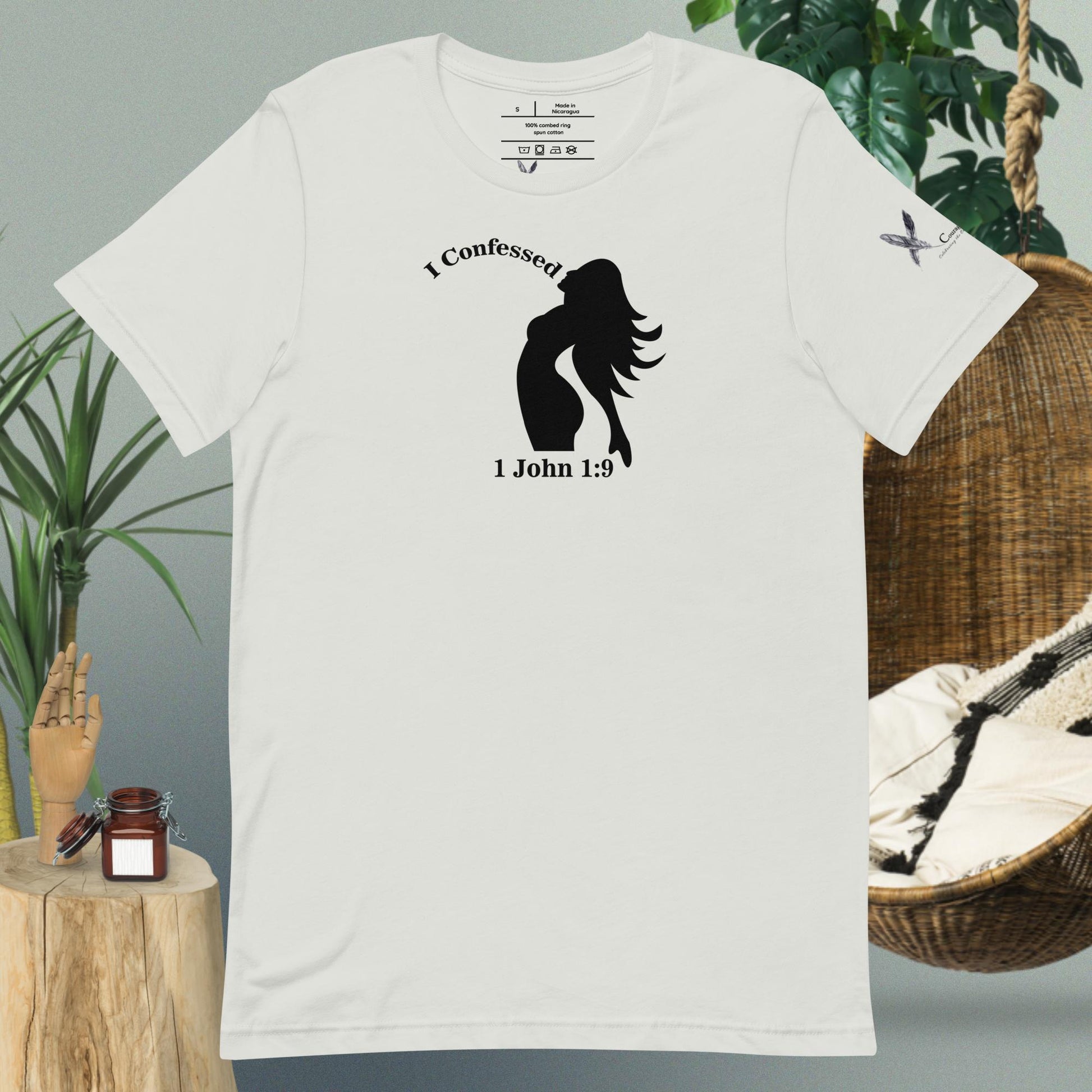 Inspirational T Shirt for Women | I Confessed | Courageous Xpressions™