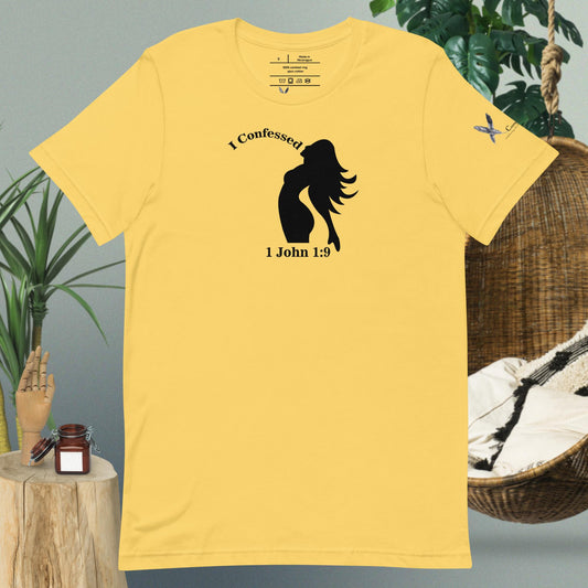 Inspirational T Shirt for Women | I Confessed | Courageous Xpressions™