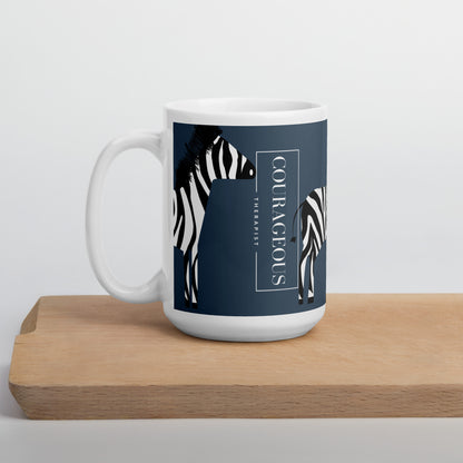 Courageous Therapist Women's Empowerment Coffee Mug