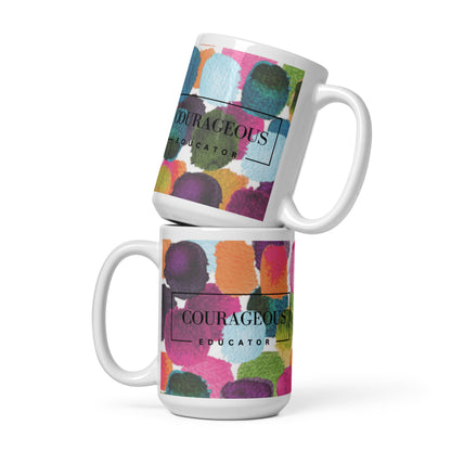 Courageous Educator Women's Empowerment Coffee Mug