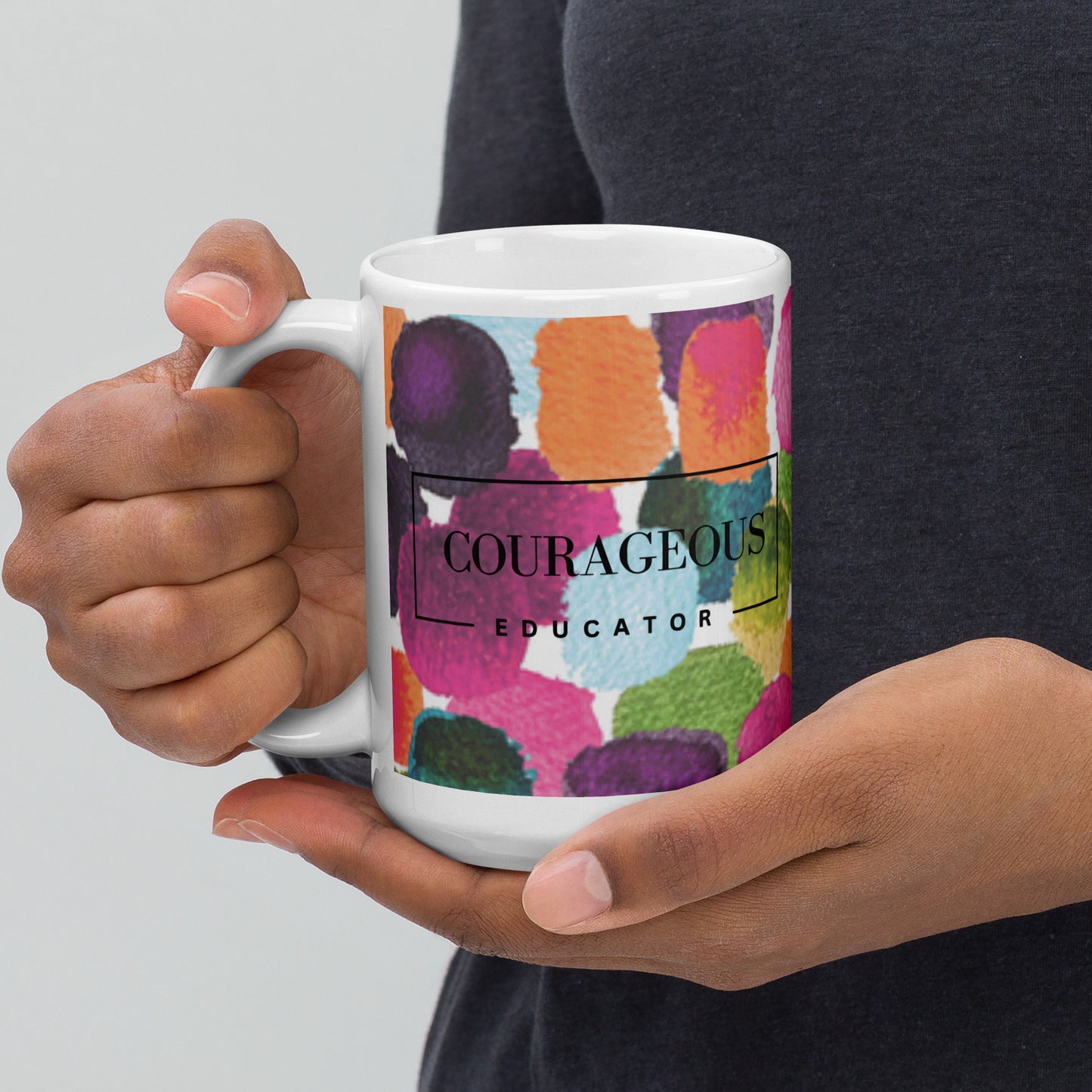 Courageous Educator Women's Empowerment Coffee Mug