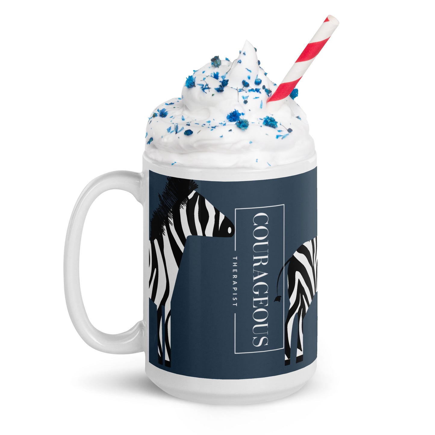 Courageous Therapist Women's Empowerment Coffee Mug