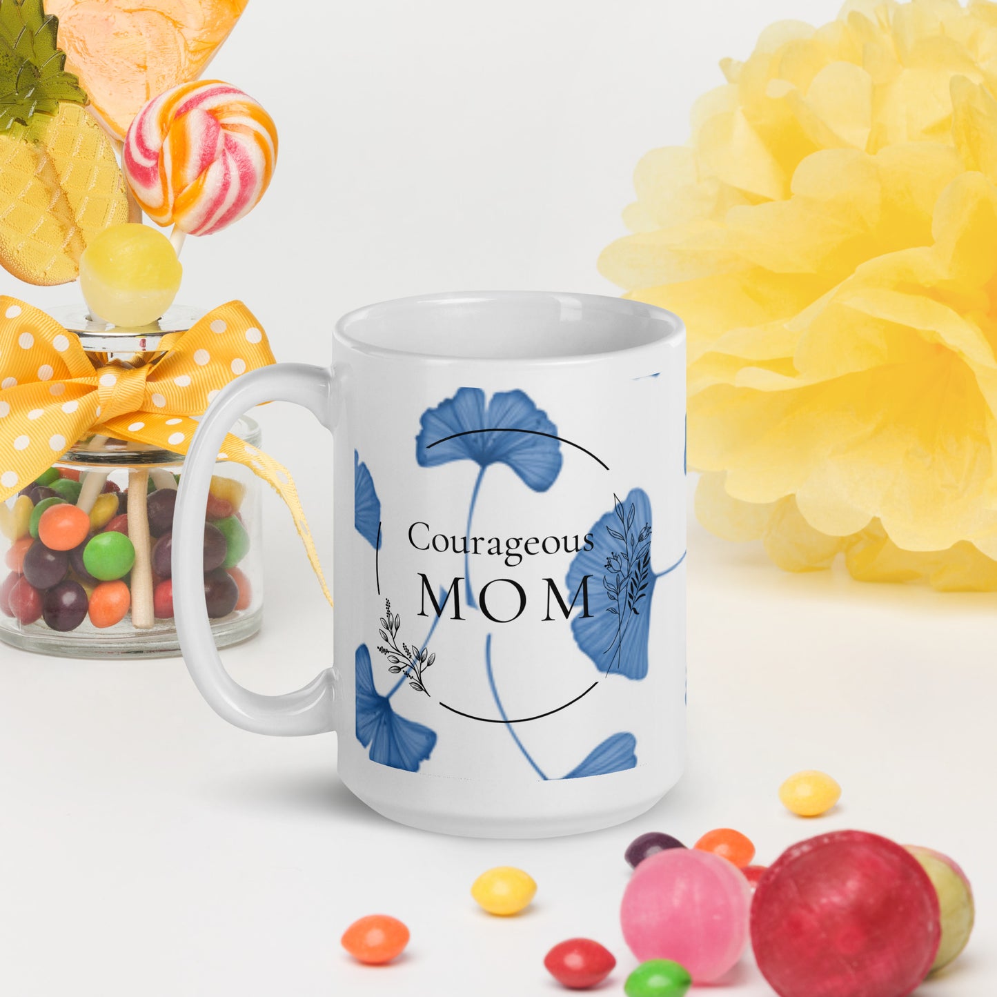 Courageous Mom Women's Empowerment Coffee Mug
