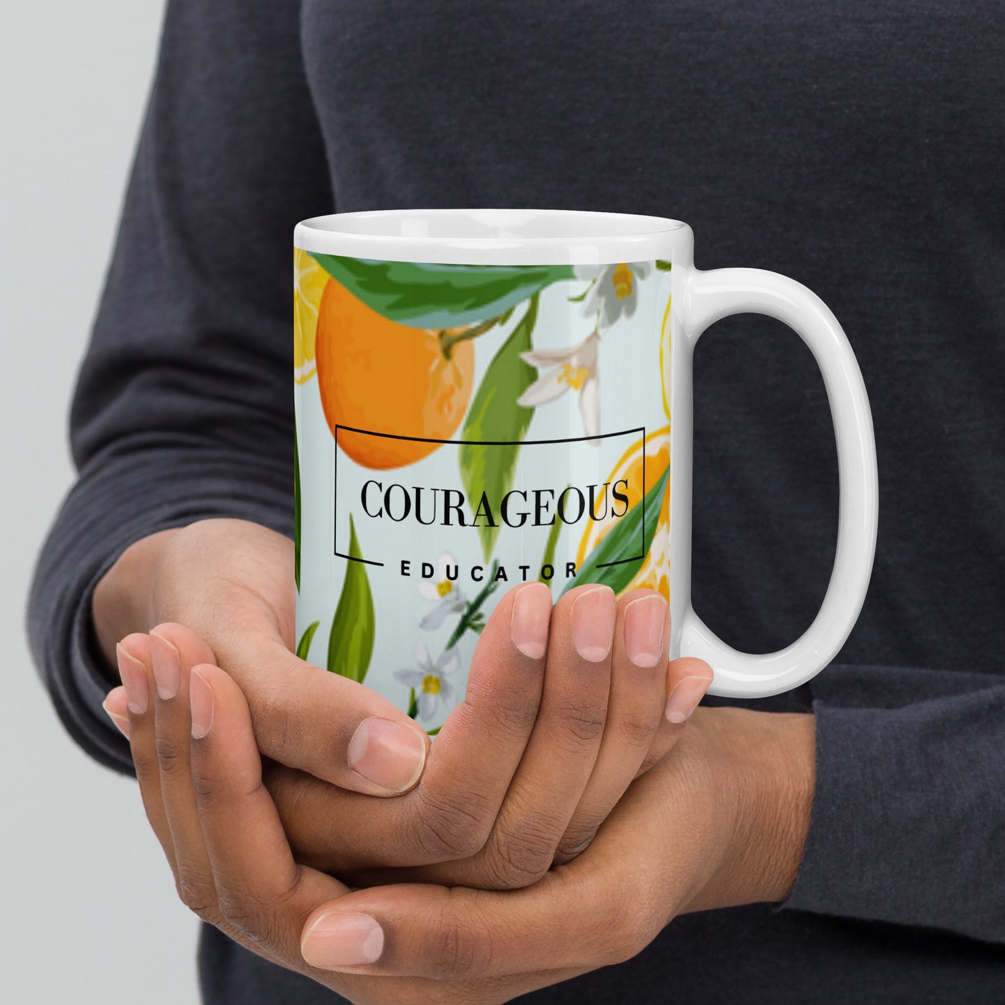 Courageous Educator Women's Empowerment Coffee Mug