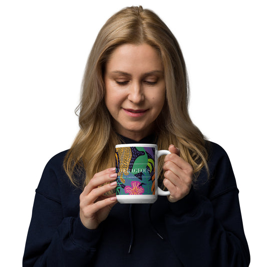Courageous Therapist Women's Empowerment Coffee Mug