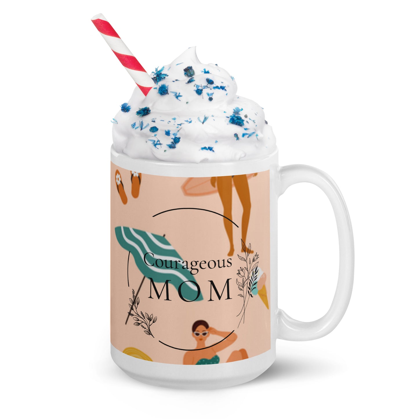 Courageous MOM Women's Empowerment Coffee Mug