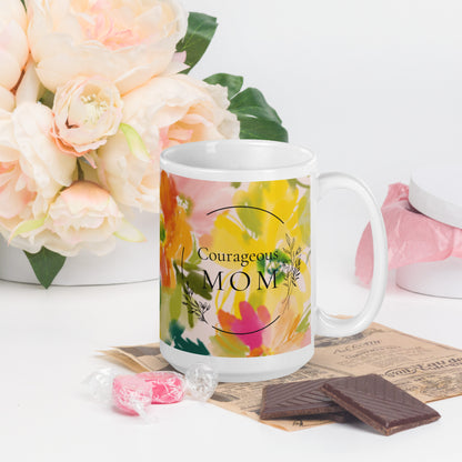 Courageous Mom Women's Empowerment Coffee Mug