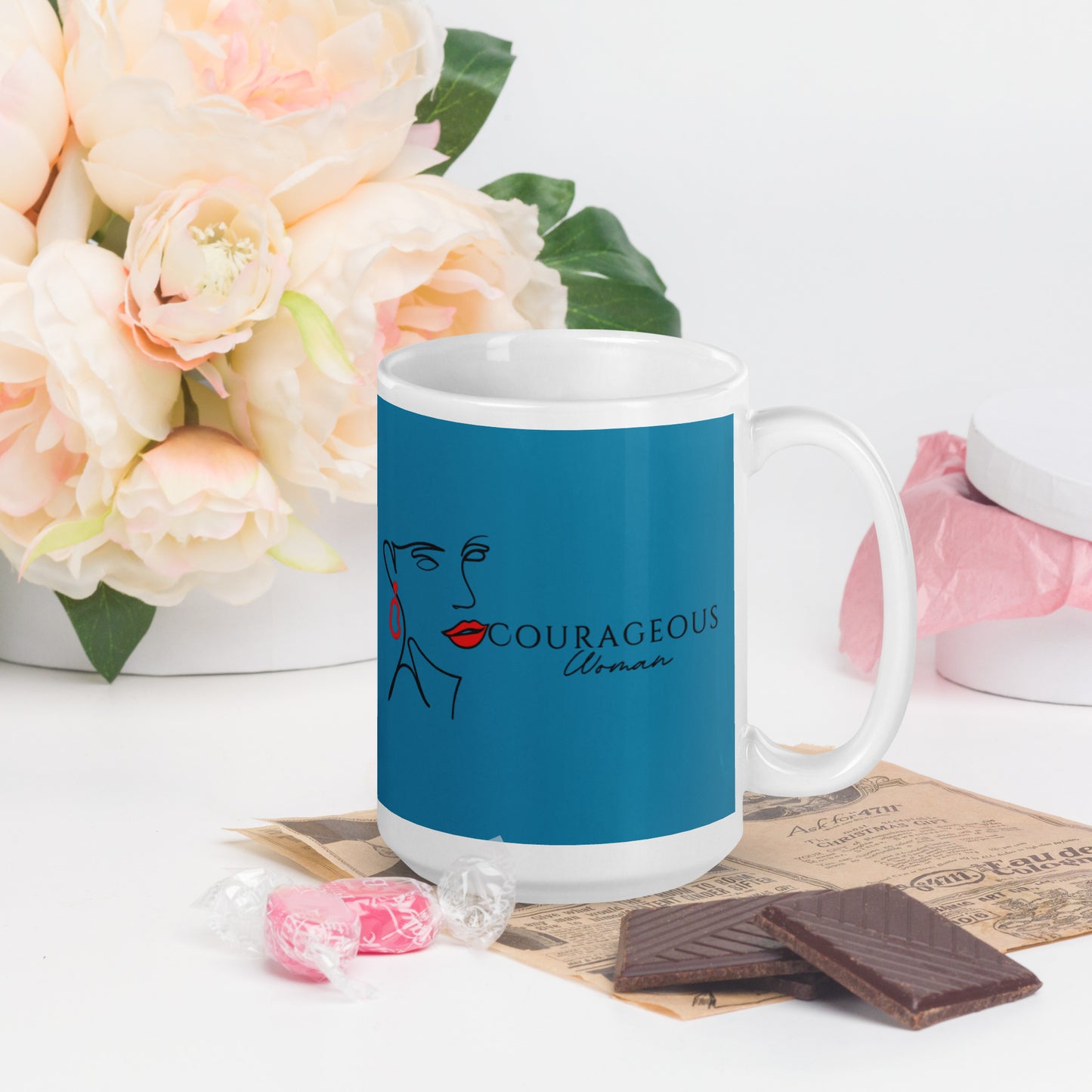 Motivational Mug for Women | Courageous Xpressions™