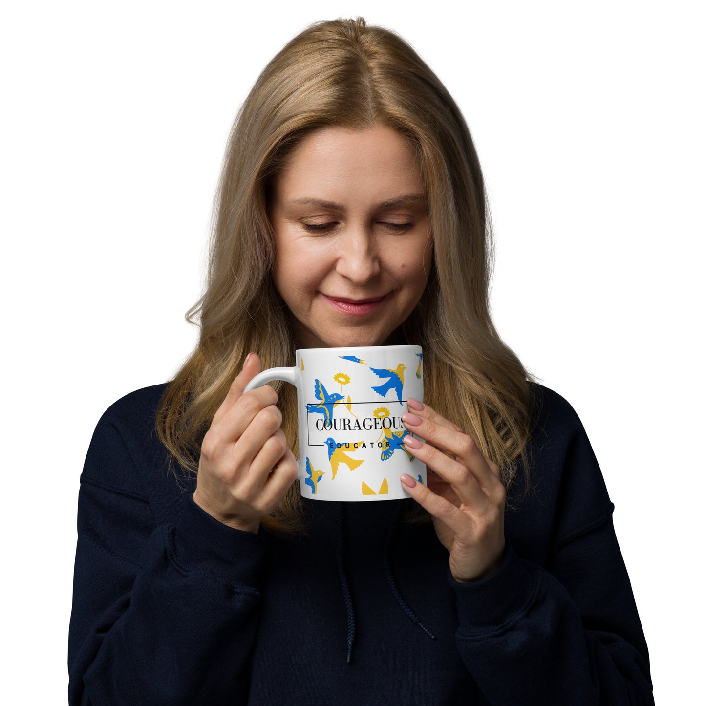 Courageous Educator Women's Empowerment Coffee Mug